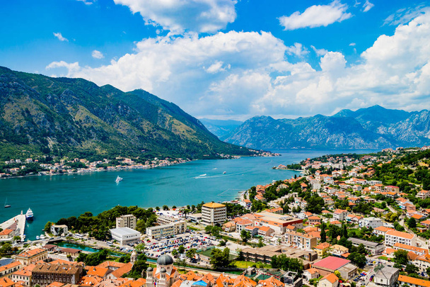 Gyönyörű kilátás, Kotor, Montenegro - Fotó, kép