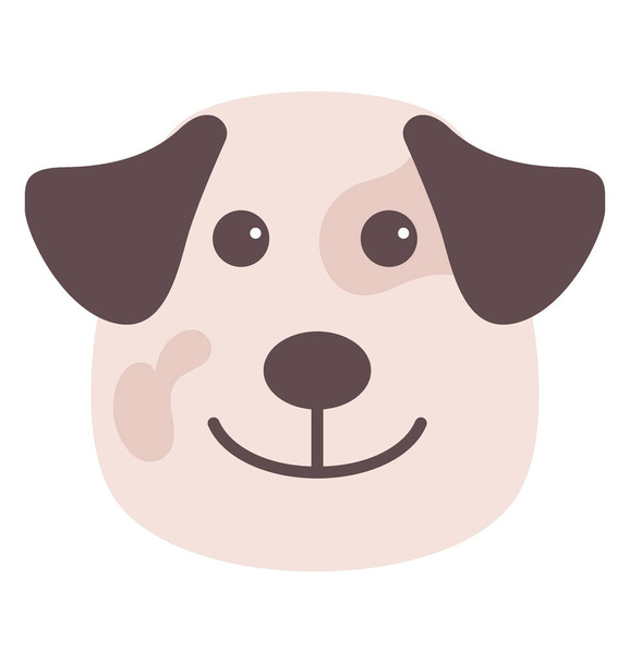  Bulldog Vector Icon - Vetor, Imagem