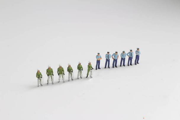 група фігури поліції на стоячому
 - Фото, зображення