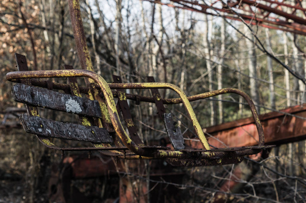 carrossel em Pripyat
 - Foto, Imagem