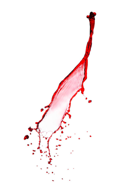 splash of red wine - Foto, afbeelding