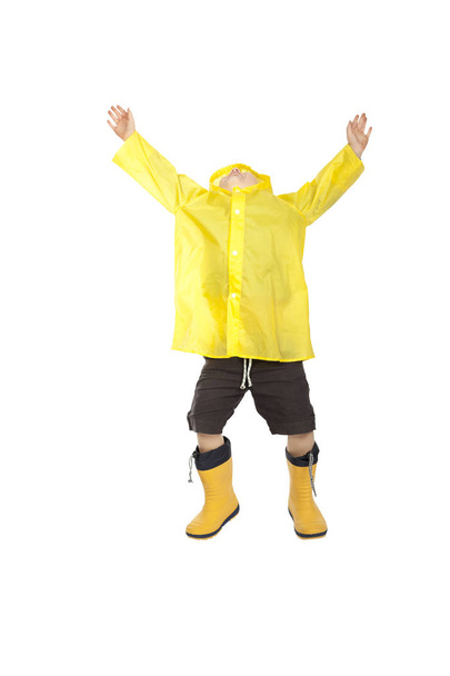 child with raincoat - Foto, Bild