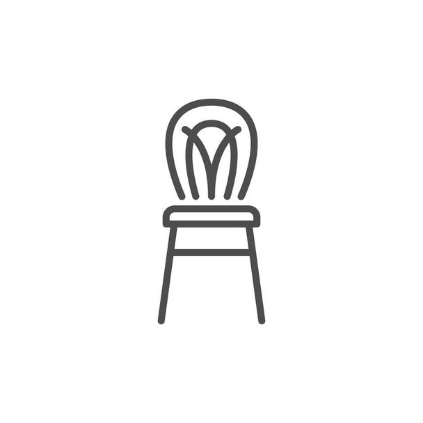 Современный значок кресла
 - Вектор,изображение