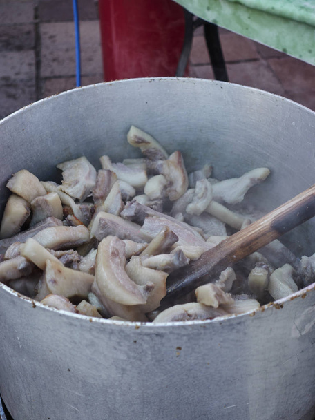 cottura carne di maiale ricetta scoppiettante
 - Foto, immagini