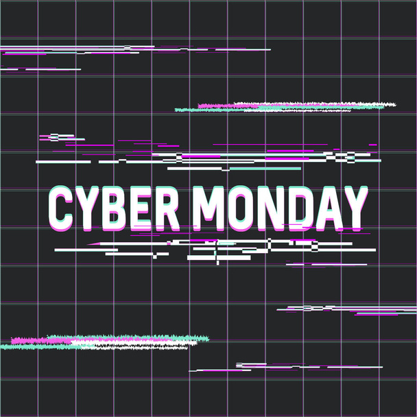 Cyber Δευτέρα Πώληση - Διάνυσμα, εικόνα