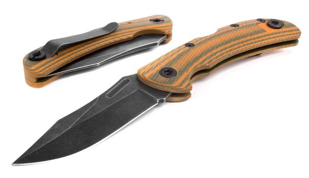 Deux couteaux de poche pliants
 - Photo, image