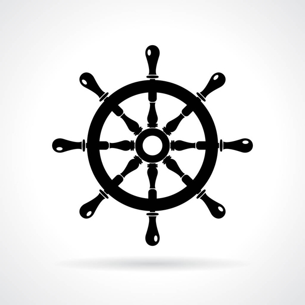 Abstract maritime icon - Vector, imagen
