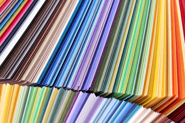 rainbow sample color catalog  - Photo, image