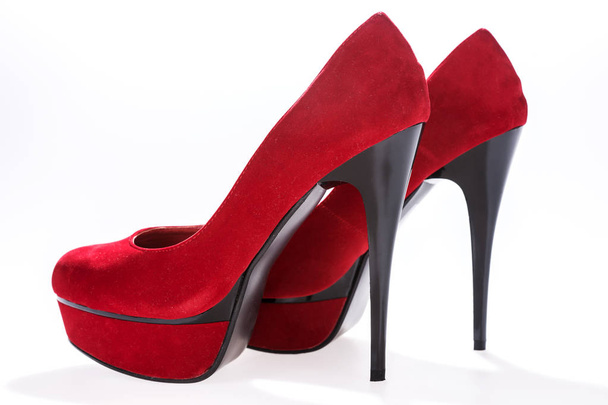 Pair of high heel shoes isolated - Photo, Image