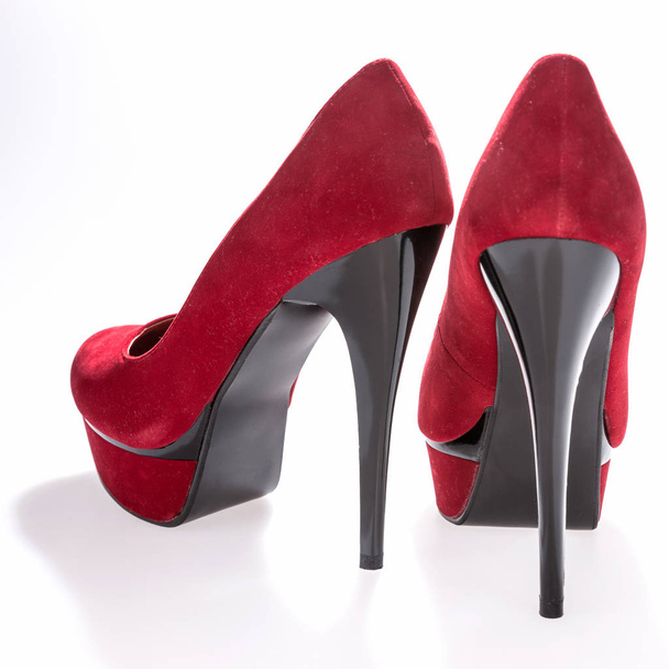 Pair of high heel shoes isolated - Foto, Imagem