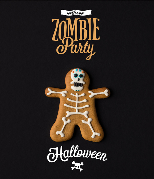halloween skeleton cookie - Fotografie, Obrázek
