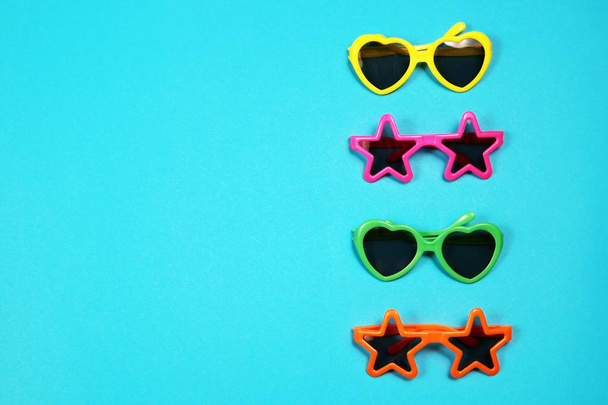 Various shapes of Sunglasses - 写真・画像