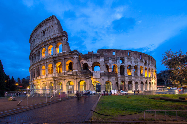 Koloseum, Rzym, Włochy - Zdjęcie, obraz