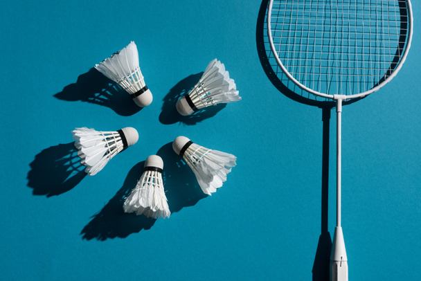 badminton equipment - Фото, изображение