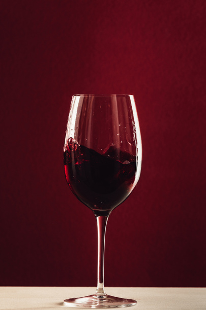 splash of red wine - Foto, Imagem