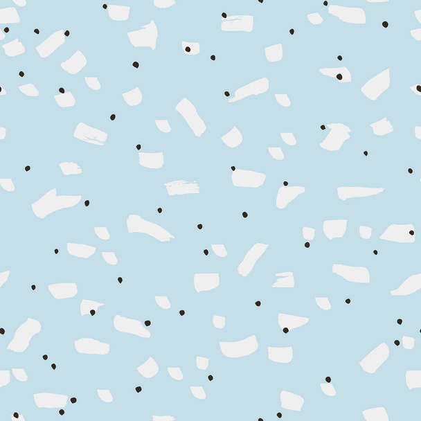 Pattern with lines and dots - Vector, afbeelding