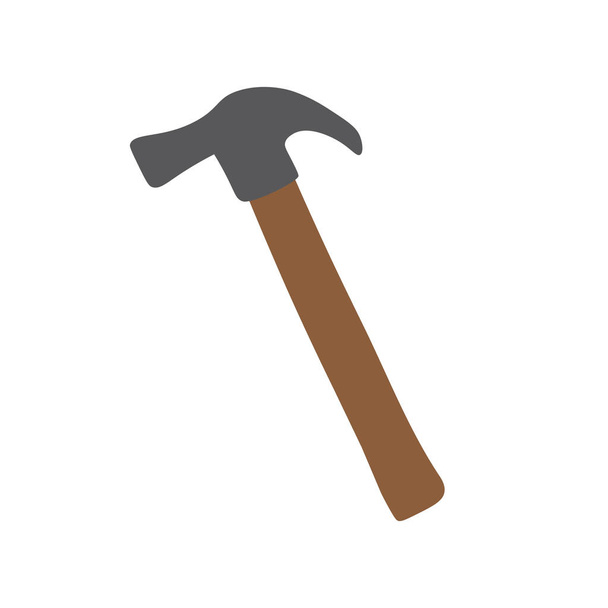 hammer icon- vector illustration - Vector, imagen