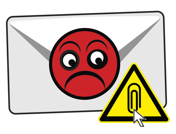 Não abra anexos de e-mail
 - Foto, Imagem