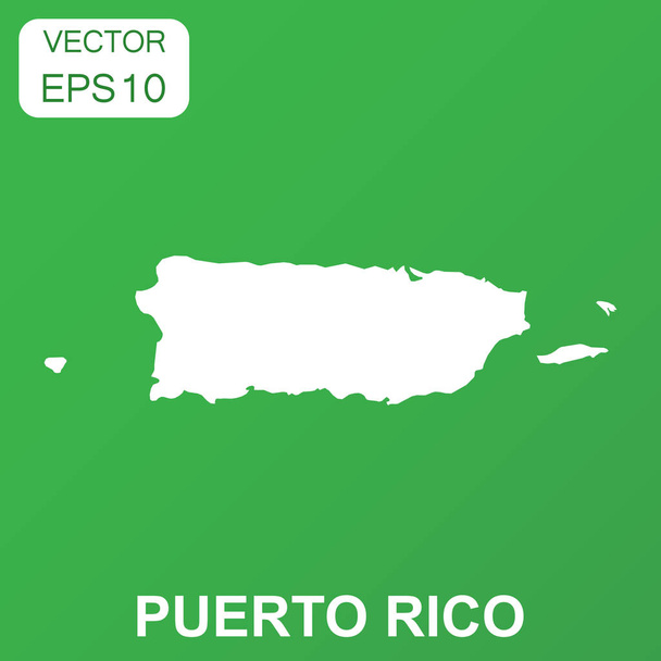 Puerto Ricon karttakuvake. Liiketoimintakonsepti Puerto Rico kuvamerkki. Ve
 - Vektori, kuva