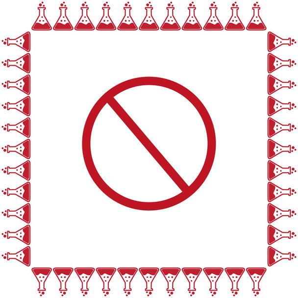 toegang geweigerd pictogram - Vector, afbeelding