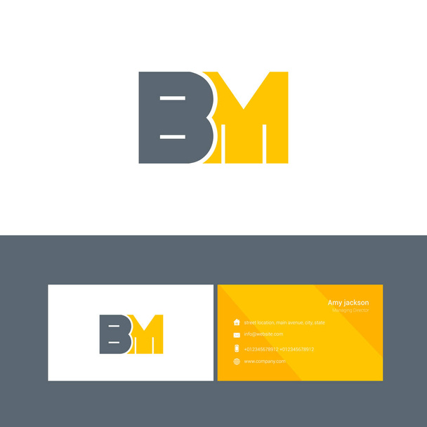 logo grassetto con lettere BM
 - Vettoriali, immagini