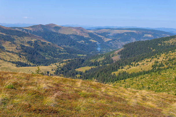 green summer mountain landscape - Fotografie, Obrázek
