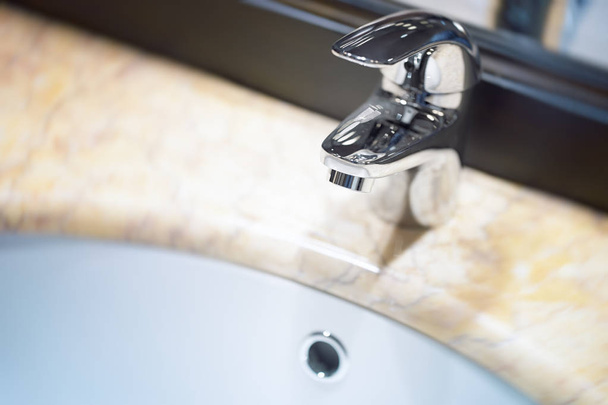 faucet and sink closeup - Photo, Image