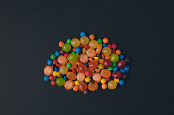colorful halloween candies - Foto, imagen