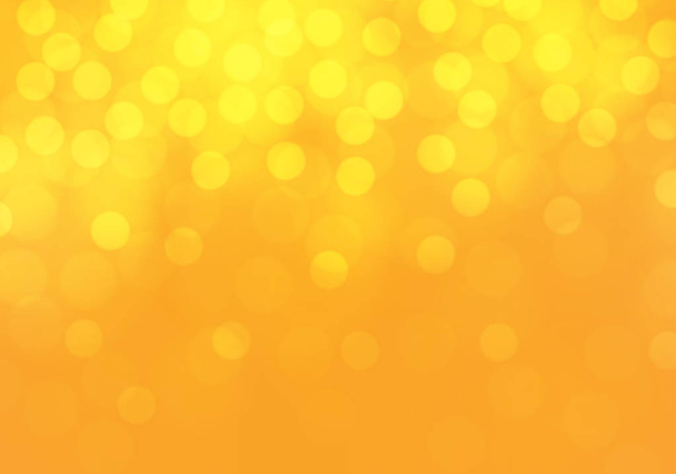 Αφηρημένο κίτρινο φως πολυτελές bokeh φόντο εικονογράφηση φορέα. - Διάνυσμα, εικόνα