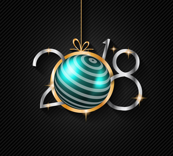 Happy New Year Background - Vector, Image