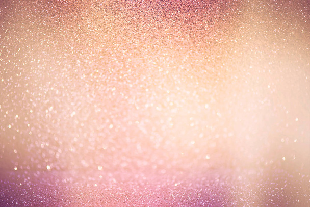 abstract defocused lights, sparkling holiday bokeh background  - Photo, Image