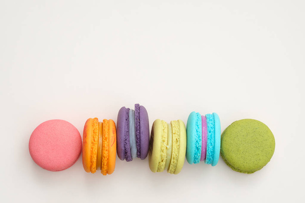 Set of different colorful macaroons - Foto, immagini