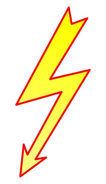 Lightning Bolt - Vektori, kuva