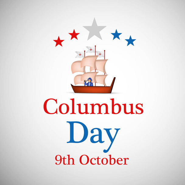 ілюстрація день Колумба фону - Вектор, зображення