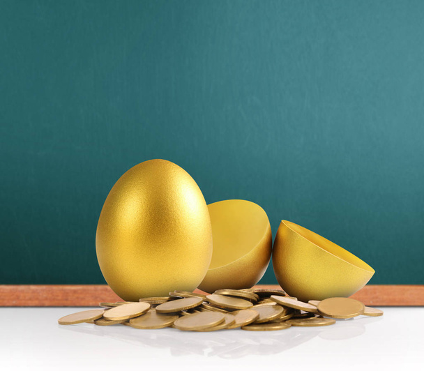 Concetto di investimento delle uova d'oro
 - Foto, immagini