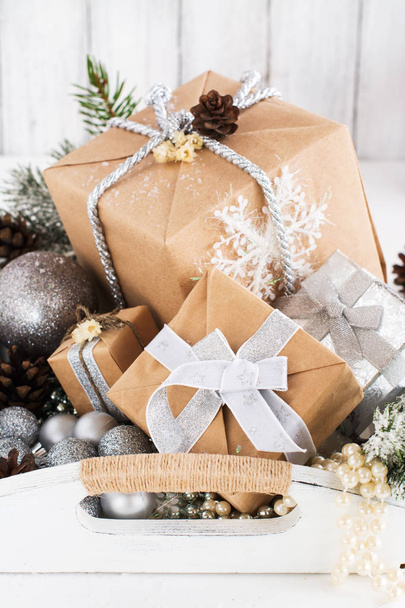 christmas gift box  - Foto, imagen