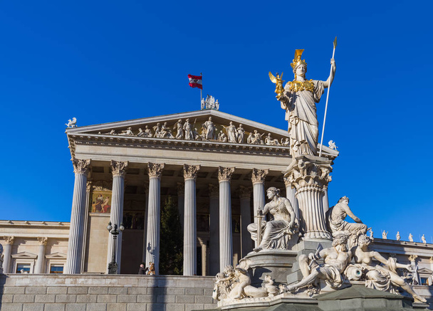 Parliament in Vienna Austria - Fotó, kép