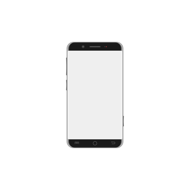 smartphone με μεγάλη οθόνη - Διάνυσμα, εικόνα