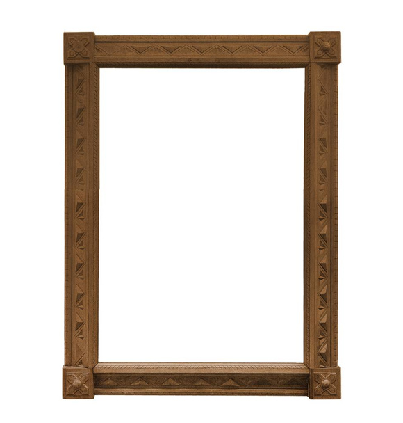 деревянная рамка для картин, зеркал или фотографий - Фото, изображение