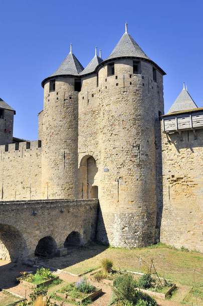 Укріплене місто Carcassonne - Фото, зображення