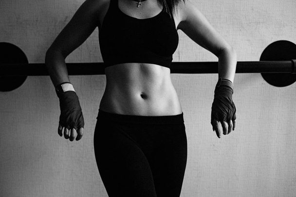  sportive young woman - Photo, image