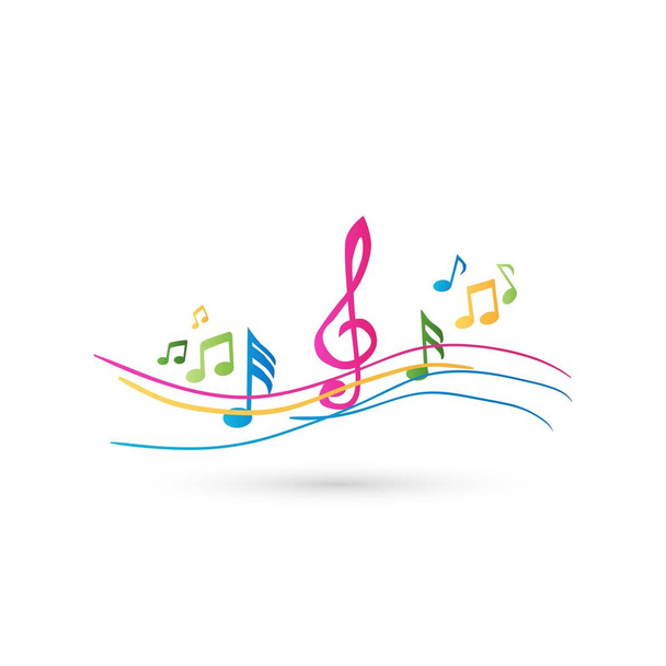 design of music icon - Vettoriali, immagini