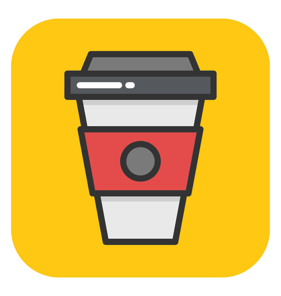 Coffee Vector Icon - Vector, afbeelding