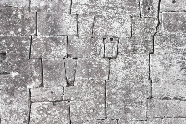 Eski blok taş duvar  - Fotoğraf, Görsel