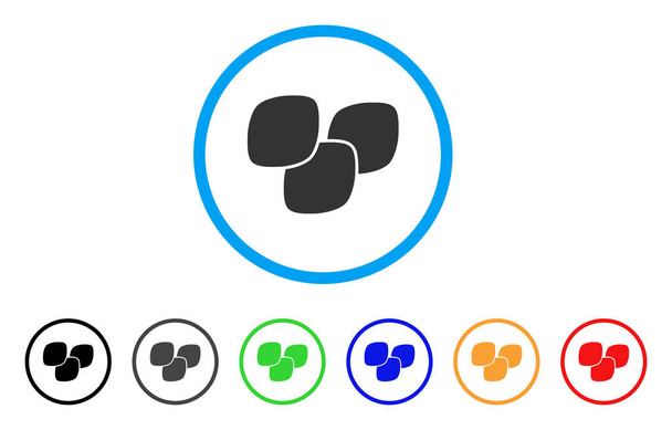 Medical Tablets Rounded Icon - Vecteur, image