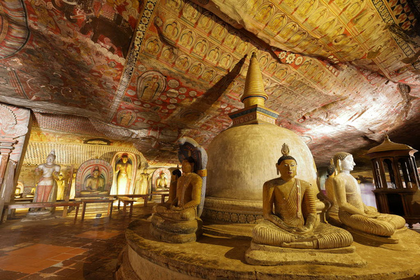 Les temples de la grotte de Dambulla au Sri Lanka
 - Photo, image