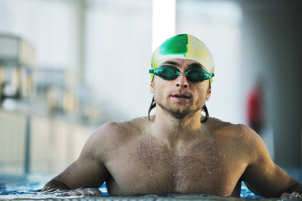 young athlete swimmer - Zdjęcie, obraz