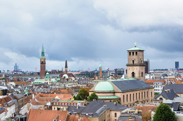 Blick über die Stadt Kopenhagen, Dänemark - Foto, Bild