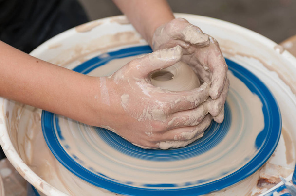master class in pottery - Photo, Image