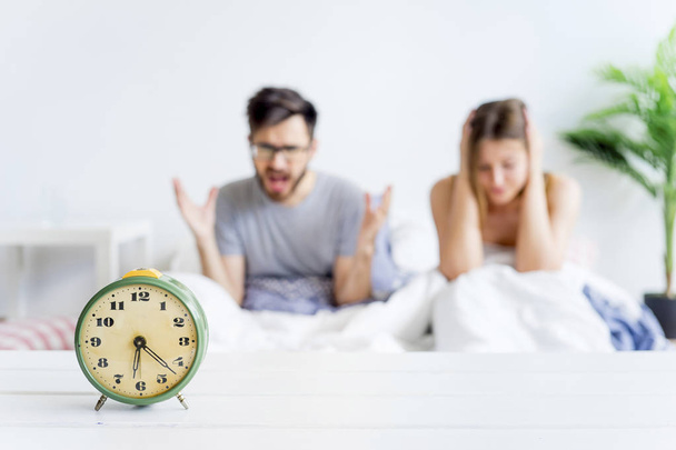 Couple is overslept - Foto, Imagen
